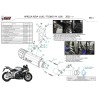 Mivv SR-1 Black Titanium Aprilia TUONO V4 1100 A.019.SR1TB