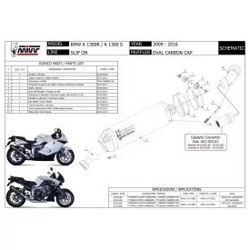 Mivv Oval BMW K 1300 R