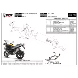 Mivv Oval BMW R 1200 GS B.012.LNC