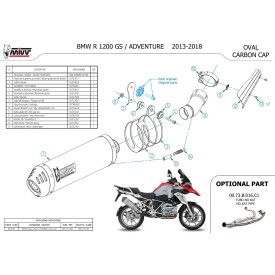 Mivv Oval BMW R 1200 GS B.016.LNC