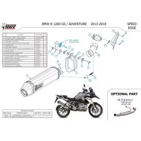 Mivv Speed Edge Black BMW R 1200 GS