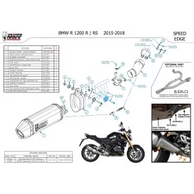 Mivv Speed Edge BMW R 1200 R
