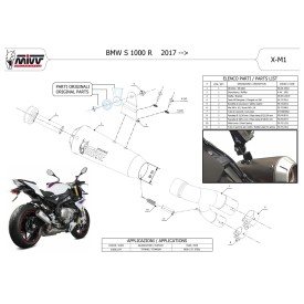 Mivv X-M1 Bmw S 1000 R B.030.LC4T