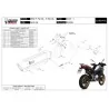 Mivv SUONO Noir Bmw F 750 GS