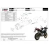 Mivv DELTA RACE Black Bmw F 750 GS