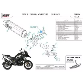 Mivv Speed Edge Bmw R 1250 GS