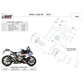 Mivv M3 Bmw S 1000 RR B.036.LM3C