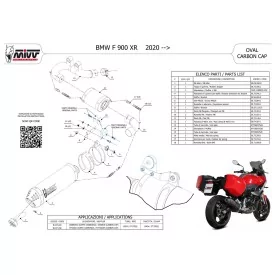 Mivv Oval Bmw F 900 XR