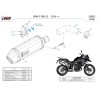 Mivv SPEED EDGE Black Bmw F 800 GS B.044.LRB