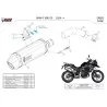 Mivv SPEED EDGE Inox Bmw F 800 GS B.044.LRX
