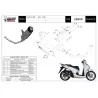 Mivv Echappement Sport Complet Inox Honda SH 300