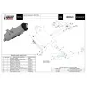 Mivv Sport Exhaust Full System Stainless Steel Kymco DOWNTOWN 350 C.KY.0018.B