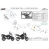 Mivv OVAL Negro fondo carbono CF Moto 700MT CF.002.LVC + ACC.077.A1