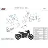 Mivv X-M1 Negro CF Moto 700 CL-X CF.003.LC4B