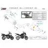 Mivv OVAL Inox CF Moto 700MT CF.002.LX2 + ACC.077.A1