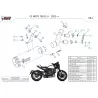Mivv HR-1 Nero CF Moto 700 CL-X CF.003.LH1BA