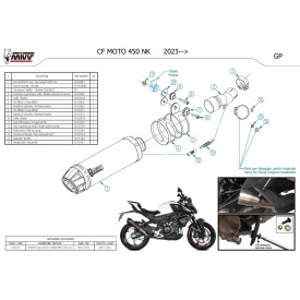 Mivv GP Carbon Carbon-Endkappe CF Moto 450NK CF.004.L2SC