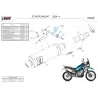 Mivv DAKAR Noir CF Moto 450MT CF.005.LDKB