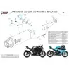 Mivv AK-1 Negro fondo carbono CFMOTO 450SR