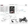 Mivv SPEED EDGE Noir CF Moto 800MT-X CF.009.LRB