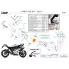 Mivv Echappement Sport Complet Titane CF Moto 675SR-R CF.011.LC4T + ACC.099.A1