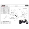 Mivv GP Schwarz Ducati MONSTER 696 D.023.LXB + ACC.033.A2