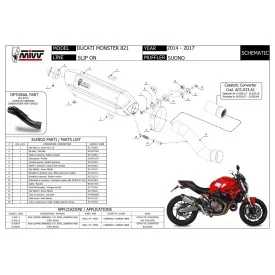Mivv Suono Ducati Monster 821