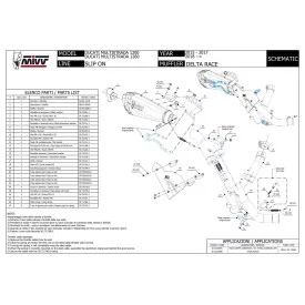Mivv Delta Race Ducati Multistrada 1260