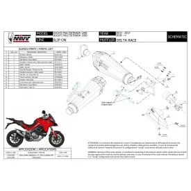 Mivv Delta Race Ducati Multistrada 1260