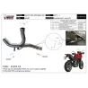 Mivv Katalysator-Ersatzrohr Ducati MULTISTRADA 950 / S