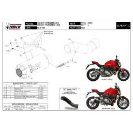 Mivv M3 Ducati Monster 1200