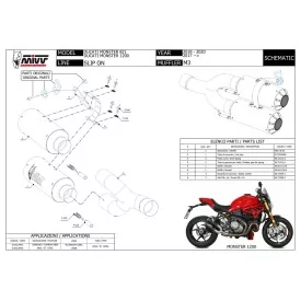 Mivv M3 Ducati Monster 1200