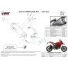 Mivv DELTA RACE Noir Ducati HYPERMOTARD 939 D.043.LDRB + ACC.045.A1
