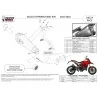 Mivv DELTA RACE Black Ducati HYPERMOTARD 939 D.043.LDRB + ACC.045.A1