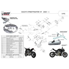 Mivv X-M1 Noir Ducati STREETFIGHTER V4 D.047.SC4B