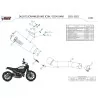 Mivv X-M1 Schwarz Ducati SCRAMBLER 800 ICON / ICON DARK