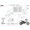 Mivv DAKAR Edelstahl Ducati DESERTX D.053.LDKX