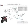 Mivv X-M5 Titanium Ducati HYPERMOTARD 698 MONO D.055.LC5T
