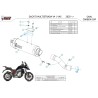 Mivv OVAL Schwarz Carbon-Endkappe Ducati MULTISTRADA V4 / V4S D.056.LZC