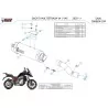 Mivv OVAL Schwarz Carbon-Endkappe Ducati MULTISTRADA V4 / V4S
