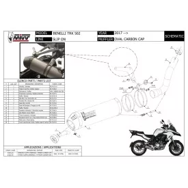 Mivv Oval Benelli TRK 502