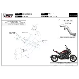 Mivv Double Gun Black Benelli BN 502 C