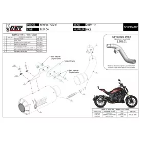 Mivv MK3 Benelli BN 502 C