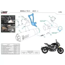 Mivv X-M1 Negro Benelli 752 S E.009.LC4B