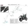 Mivv X-M1 Schwarz Benelli LEONCINO 800 TRAIL E.011.LC4B