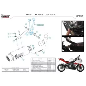 Mivv GPpro Carbono Benelli BN 302 R E.010.L2P