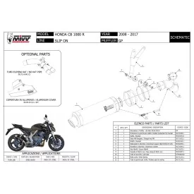 Mivv GP Honda CB 1000 R