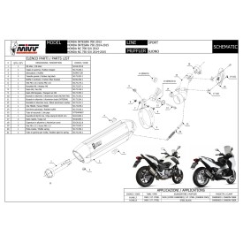 Mivv Suono Honda Integra NC 700 S H.046.L9