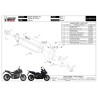 Mivv SUONO Noir Honda NC 750 S / X H.065.L9