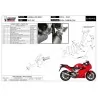 Mivv OVAL Carbon carbon end cap Honda VFR 800 F
